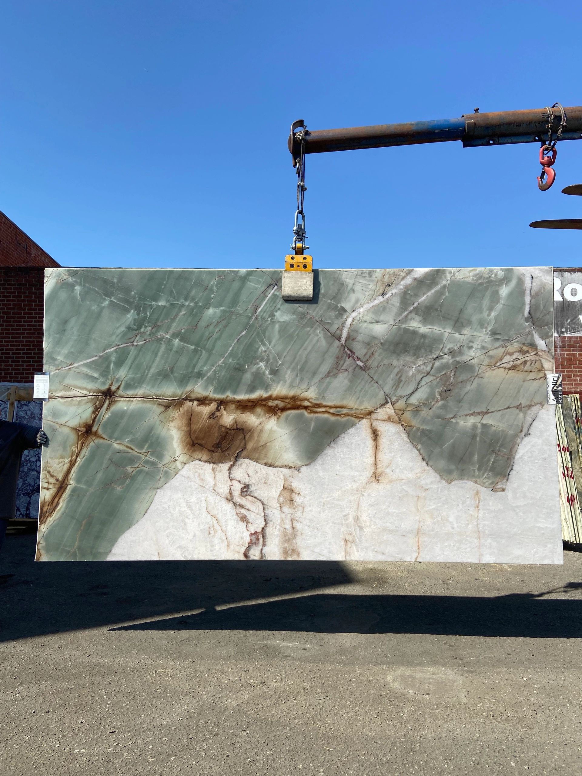 Quartzite Antolini Patagonia Green Extra Quartzite Slab Polished
